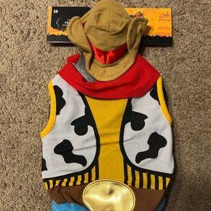 NWT cowboy small pet costume